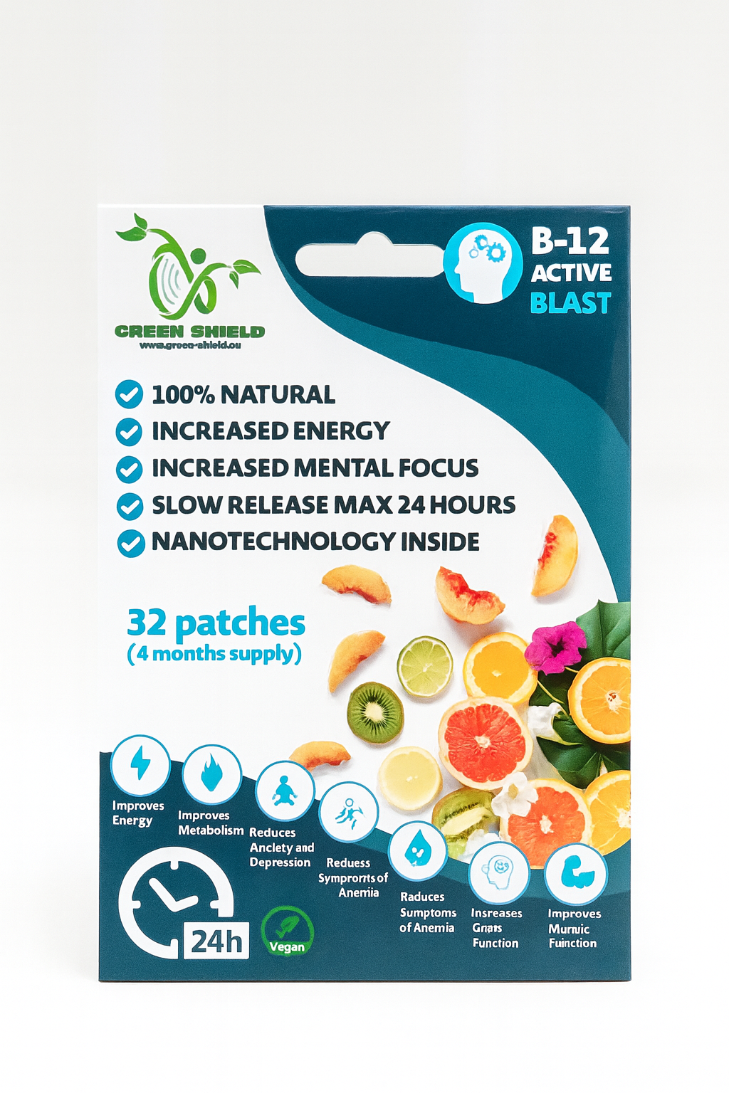 B-12 Active Blast Tapaszok